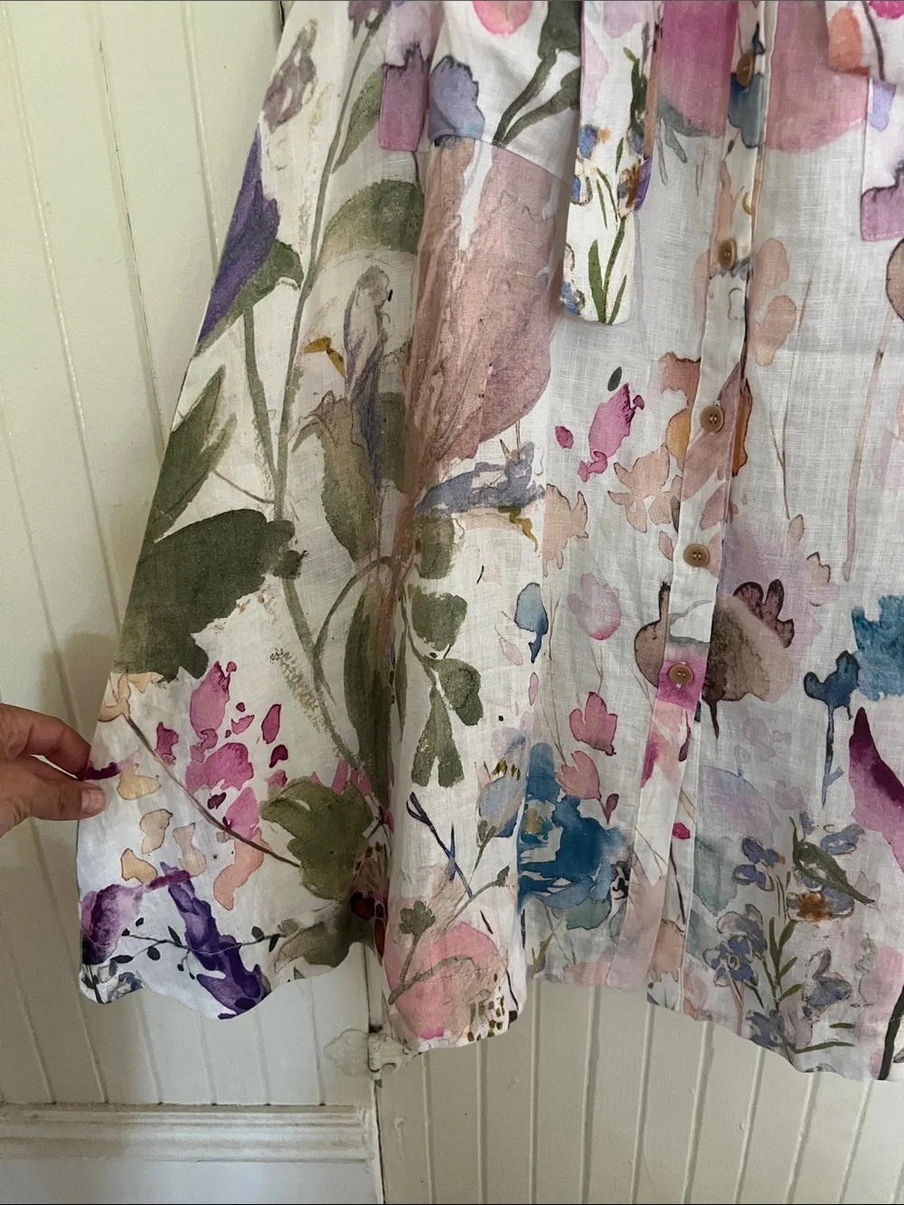 Dolcezza Linen Dress “Whimsique” - Picture 8 of 9